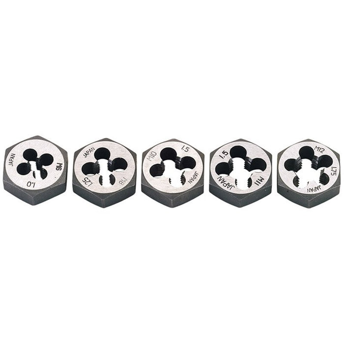 Draper Tools Metric Hexagon Die Nut Set (5 Piece)