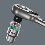 Wera 8004 Metal Ratchet With Switch Lever 1/4