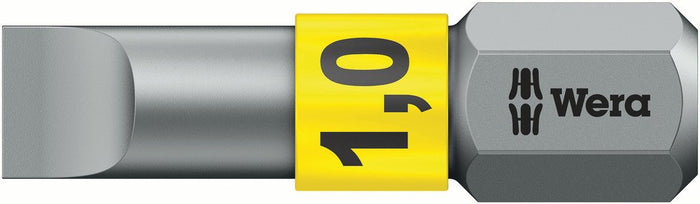 Wera 800/1 Slotten BiTorsion Bit 1.2x6.5x25mm 056068