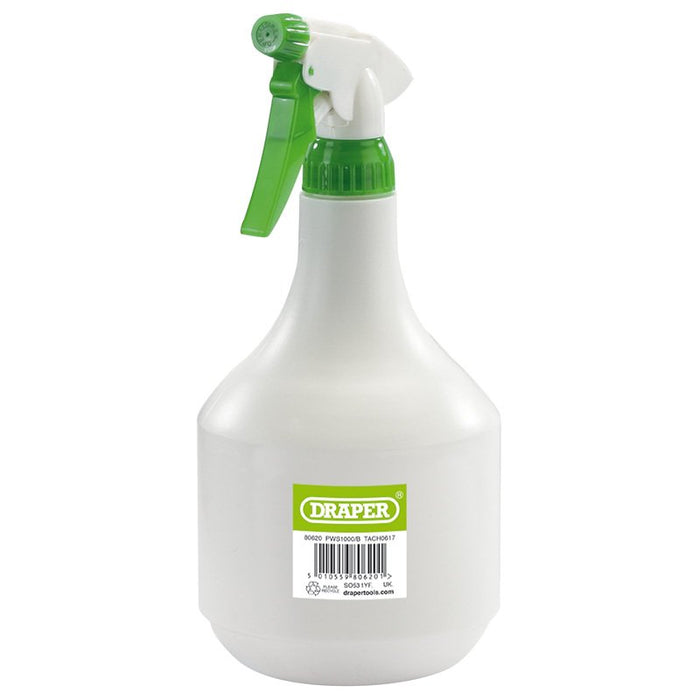 Draper Tools Plastic Spray Bottle 1000ml 80620