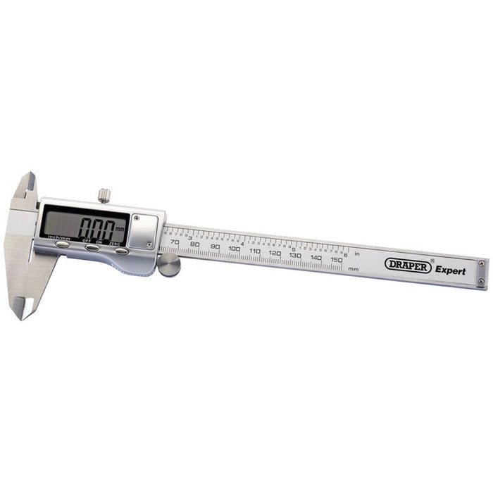 Draper Tools Dual Reading Digital Vernier Caliper (150mm)