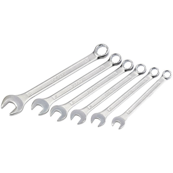 Draper Tools Metric Combination Spanner Set (6 Piece)