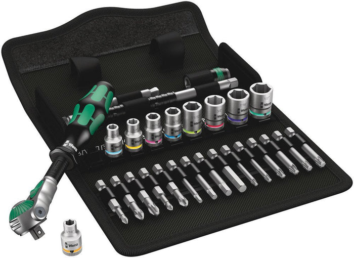 Wera 8100 Speed Ratchet Set 1/4