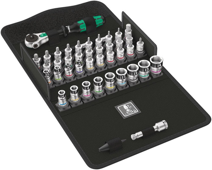 Wera 8100 Speed Ratchet Set 1/4