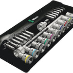 Wera 8100 Metal Ratchet Set With Switch Lever 1/2
