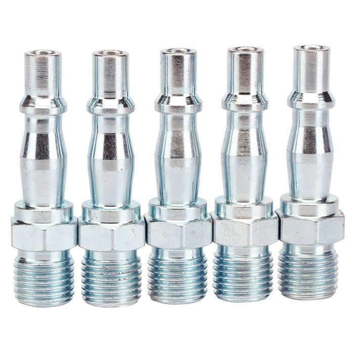 Draper Tools 1/4 BSP Male Coupling Screw Adaptors (Pack of 5)