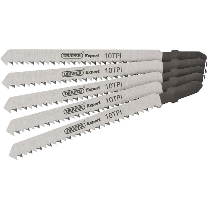 Draper Tools DT101B 100mm Jigsaw Blade Set (5 Piece)