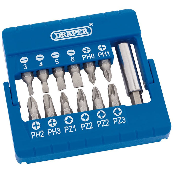 Draper Tools Magnetic Bit Holder Set (13 Piece)