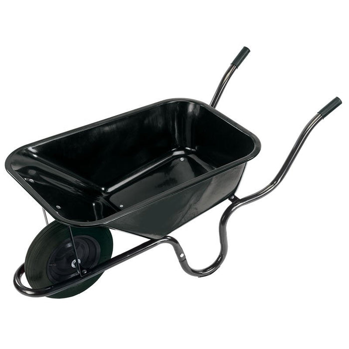 Draper Tools Metal Tray Contractors Wheelbarrow (85L)