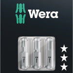 Wera 840/1 Hex-Plus Bits SB 3 Pce 073344