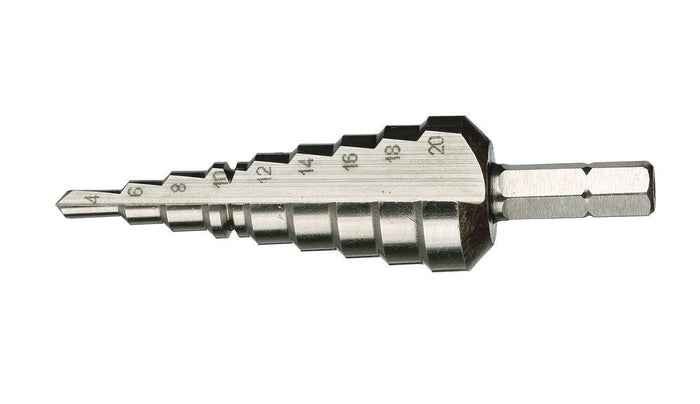 Wera 843 Stepped Drill Bit 4-20mm 75mm 104672