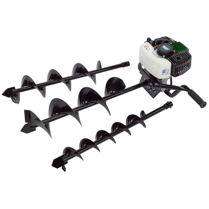 Draper Tools Petrol Fence Post Auger Kit (52cc)