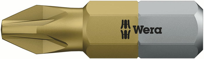 Wera 855/1 TiN Pozi Bit PZ1x25mm 480221