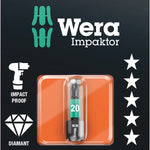 Wera 867/1 Impaktor DC Torx Bit TX20x25mm 073924