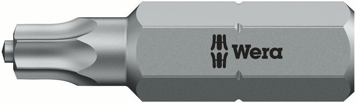 Wera 867/1 TorxÂ® Bit With Central Pin TX25x25mm 066083
