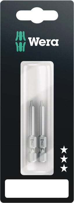 Wera 867/4 TorxÂ® Bit 50mmTX10x50mm 2 Pce 073720