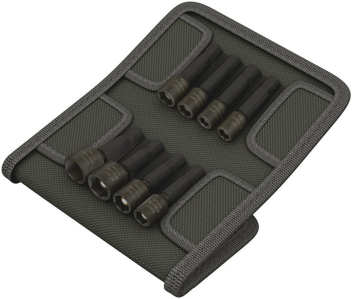 Wera 869/4 Magnetic Nutsetter Set 8 Pce Metric 073495