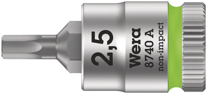 Wera 8740 Hex-Plus Bit Socket 1/4