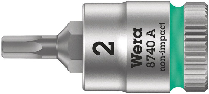 Wera 8740 Hex-Plus Bit Socket 1/4