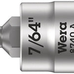 Wera 8740 Hex-Plus Bit Socket 1/4