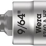 Wera 8740 Hex-Plus Bit Socket HF 1/4