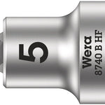 Wera 8740 Hex-Plus Bit Socket HF 3/8