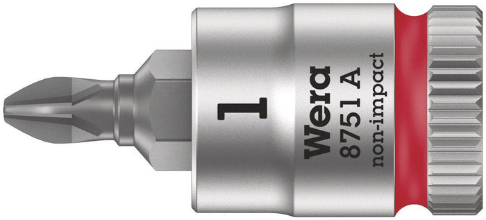 Wera 8751 Phillips Bit Socket 1/4