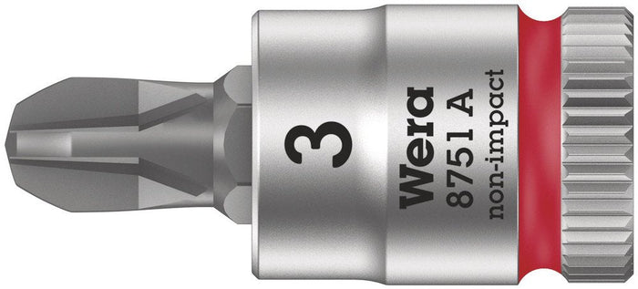 Wera 8751 Phillips Bit Socket 1/4