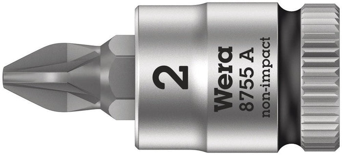 Wera 8755 Pozidriv Bit Socket 1/4