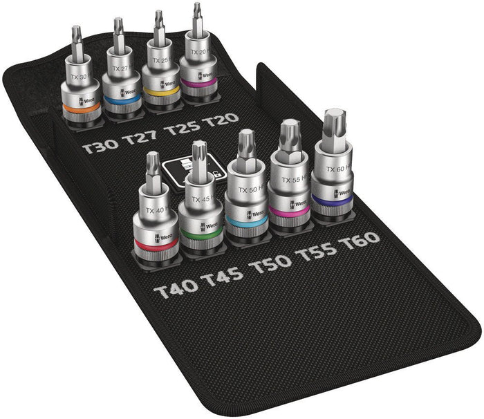 Wera 8767 TorxÂ® Bit Socket Set With 1/2