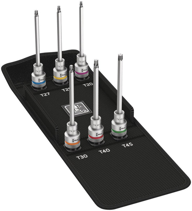 Wera 8767 TorxÂ® Bit Socket Set With 1/2