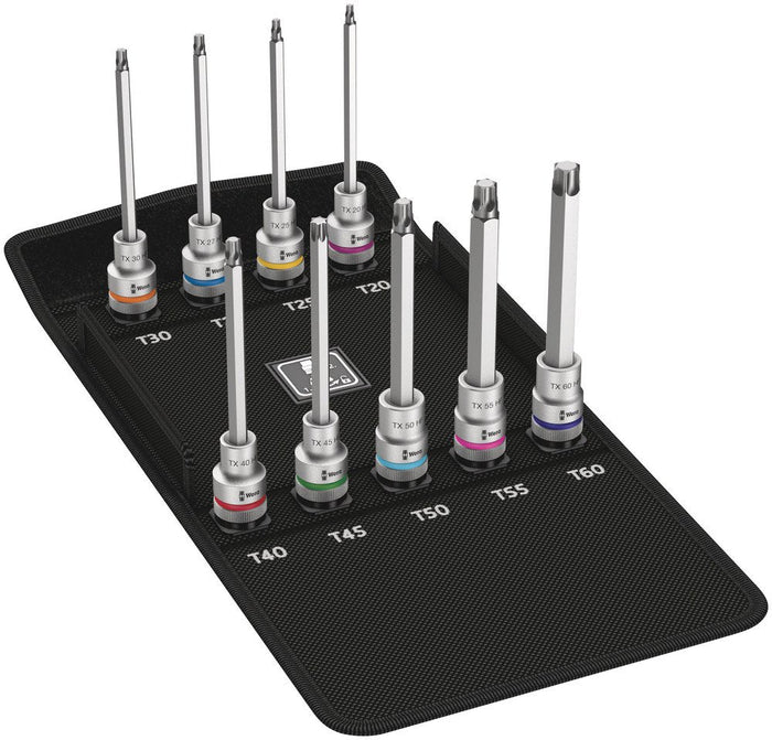 Wera 8767 TorxÂ® Bit Socket Set With 1/2