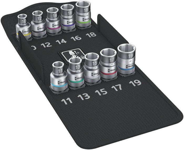 Wera 8790 HMC HF 1 Zyklop Socket Set With 1/2