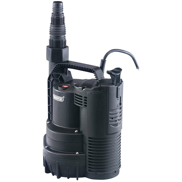 Draper Tools 195L/Min Submersible Water Pump with Integral Float Switch (600W)