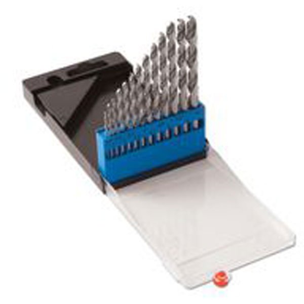 CK 135Â° Split Point HSS Drill Bit Set, 13 Piece