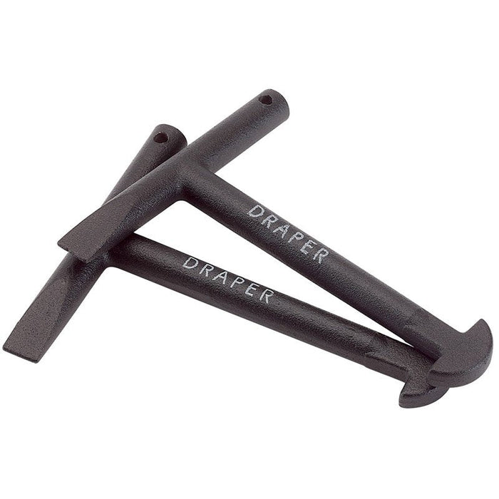 Draper Tools 2 x 130mm Manhole Keys