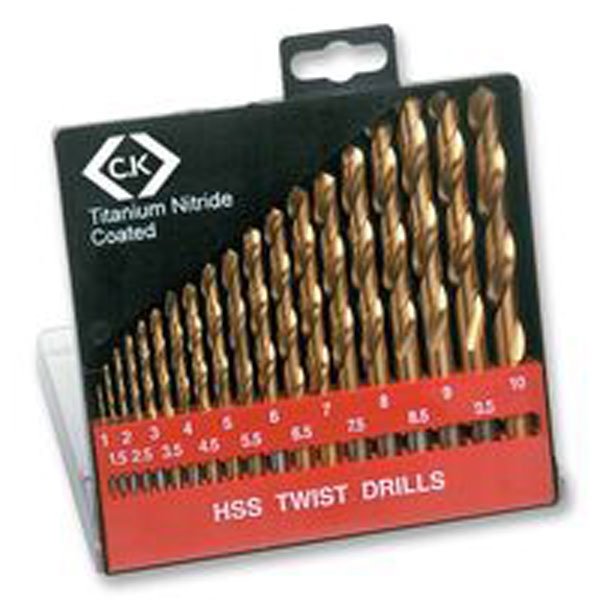CK HSS Metric 19pc Drill Bit Set