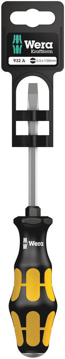 Wera 932 Slotted Chiseldriver 1x5.5x100mm 100085