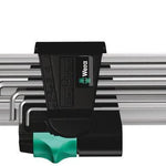 Wera 950/9 Hex-Plus L-Key Set Metric Chrome-Plated 9 Pce 021909