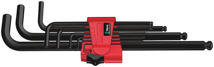 Wera 950/9 Hex-Plus L-Key Set Metric 9 Pce 022086