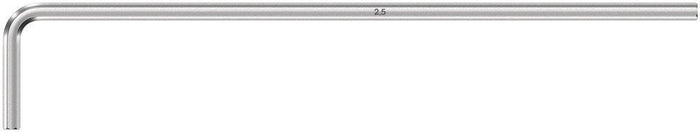 Wera 950 Chrome Plated Hex L-Key - Metric