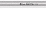 Wera 950 Hex L-Key Chrome-Plated With Holding Function - Metric