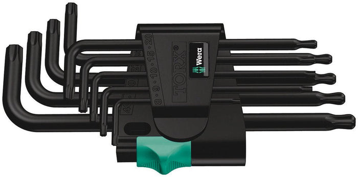 Wera 967/9 Torx L-Key Clip Set 9 Pce 024242