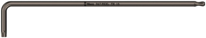 Wera 967 TorxÂ® L-Key Long TX15x123mm 024464