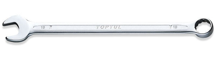 Toptul 18mm Extra Long Combination Spanner 15Â° Offset