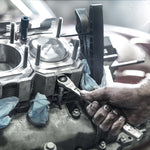 Wera 8100 Metal Ratchet Set With Push-Through Square 1/2