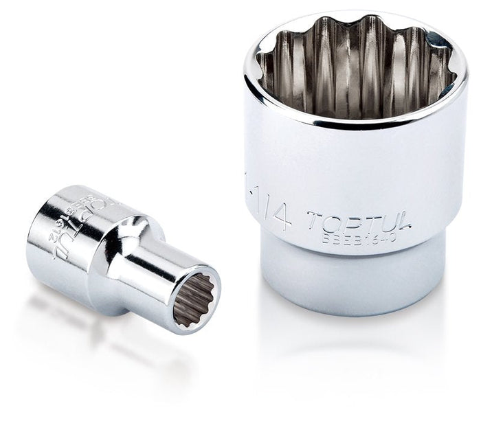 Toptul 12 Point CR-V Socket 3/8