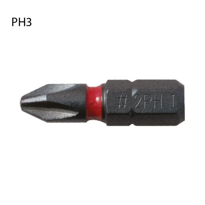 CK Blue Steel Impact Screwdriver Bit 25mm PH3