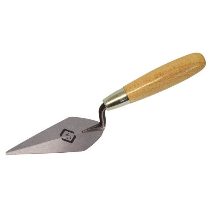 CK Pointing Trowel Carbon Steel Wood Grip 125mm