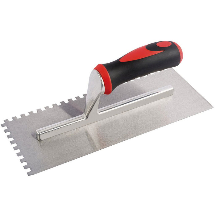 Draper Redline Soft Grip Adhesive Trowel, 280mm